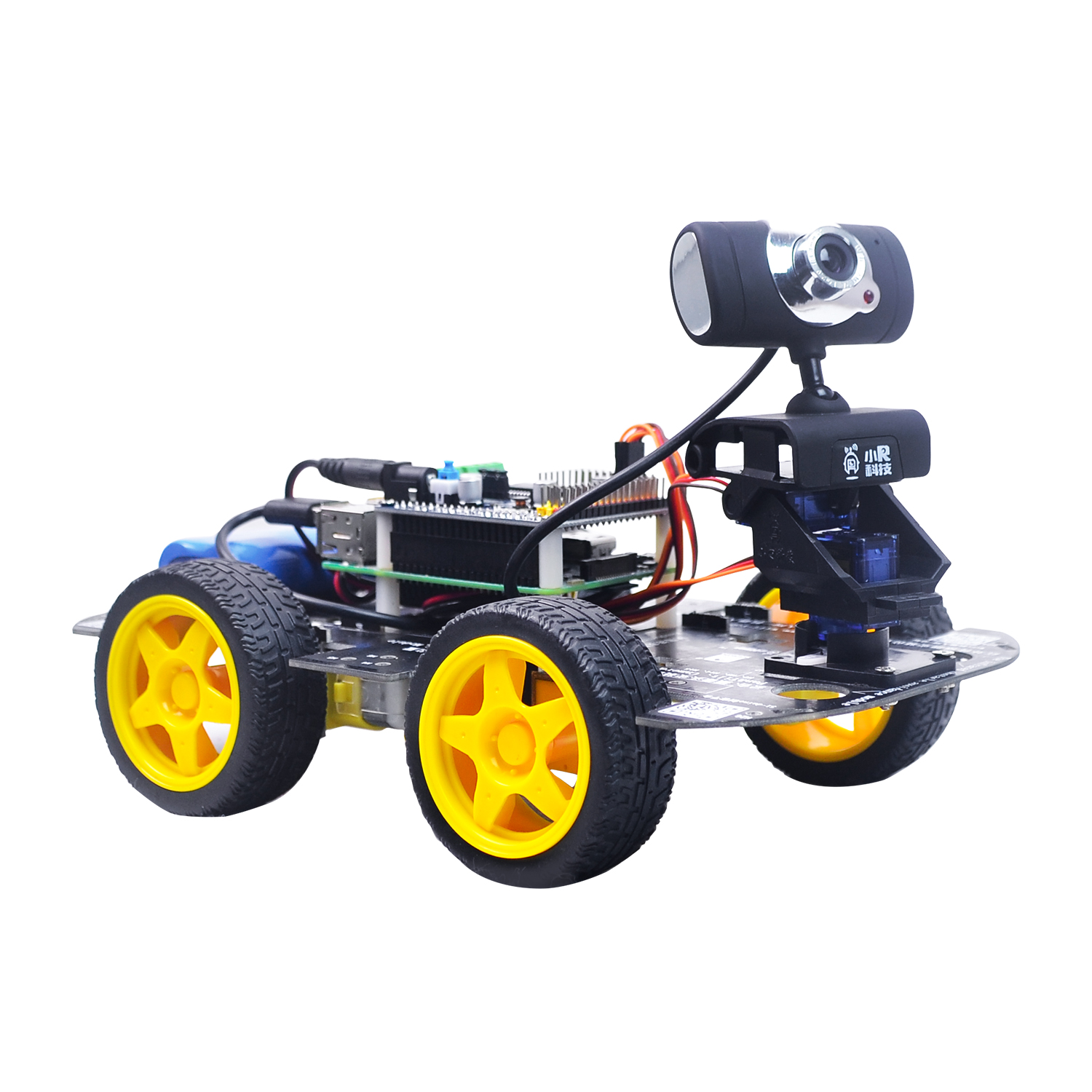 樹(shù)莓派DS輪式WiFi視頻小車